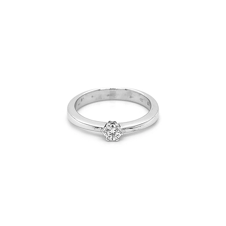 Gold Verlobungsring mit Diamant