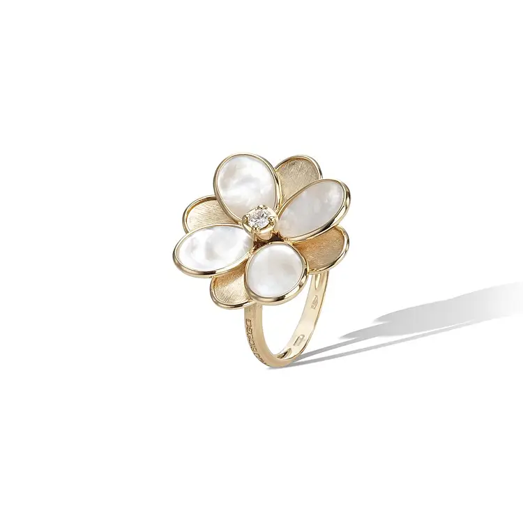 Gold Marco Bicego Lunaria Ring AB605 MPW B Y