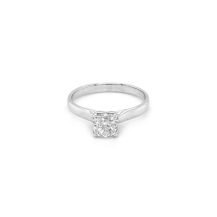 Gold Verlobungsring mit Diamant