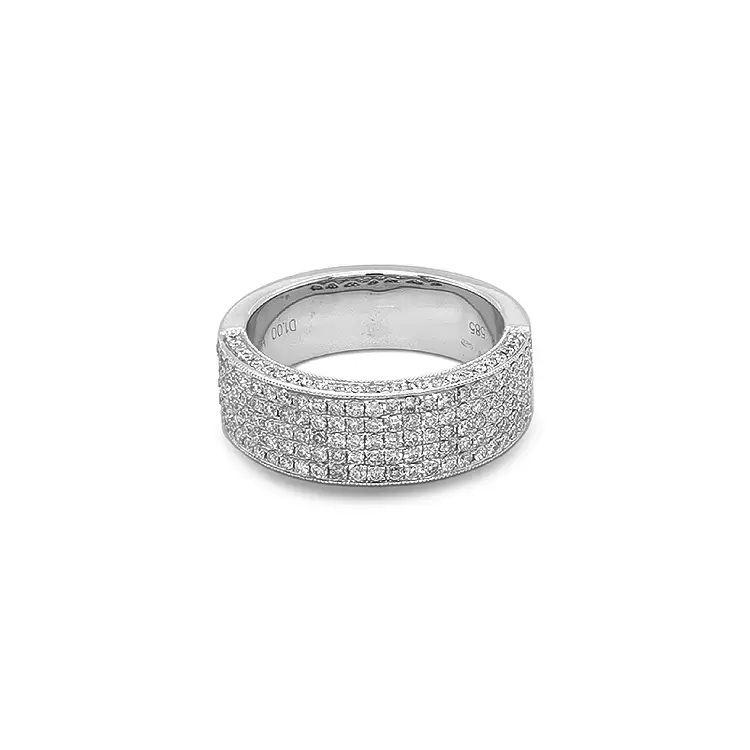 Goldring mit Diamanten