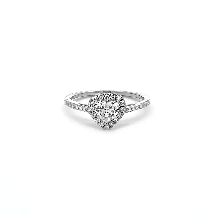 Gold-Ehering mit Diamanten