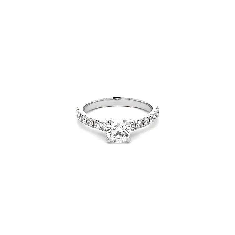 Gold Verlobungsring Diamanten