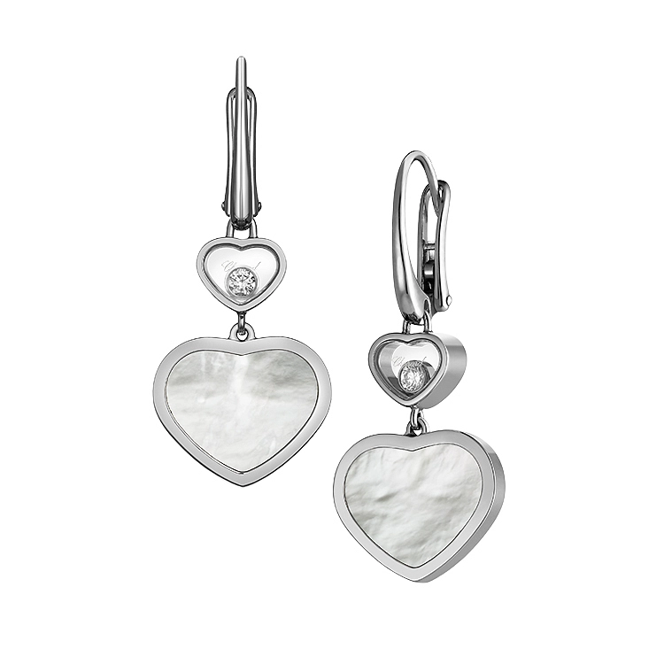Gold-Ohrringe Chopard Happy Hearts 837482-1310