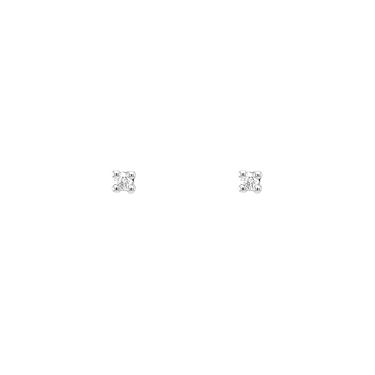 Gold-Ohrringe mit Diamanten