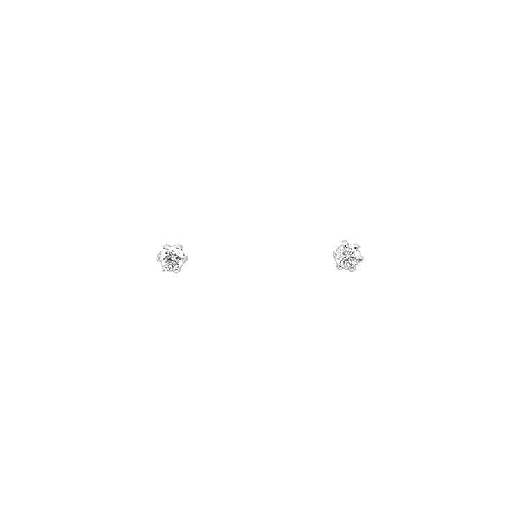 Gold-Ohrringe mit Diamanten