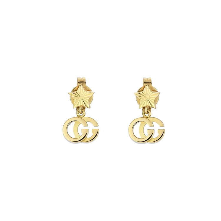 Gold-Ohrringe Gucci GG Running Star YBD64860400100U