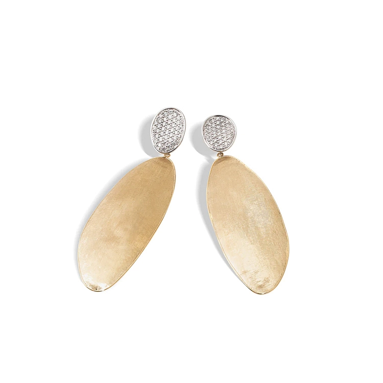 Gold-Ohrringe Marco Bicego Lunaria OB1412 B1 YW