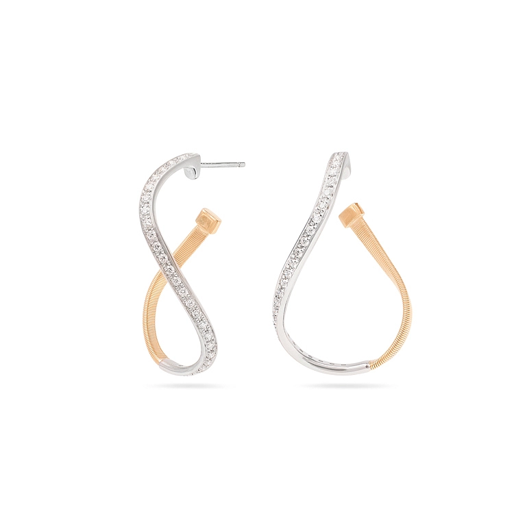 Gold-Ohrringe Marco Bicego Marrakesch OG404 B YW