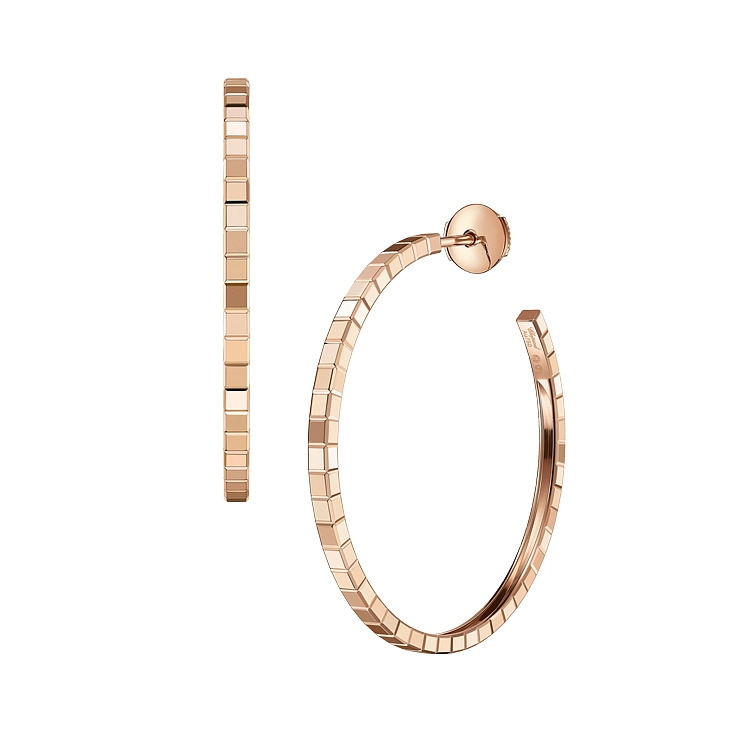 Gold-Ohrringe Chopard Eiswürfel 837702-5007