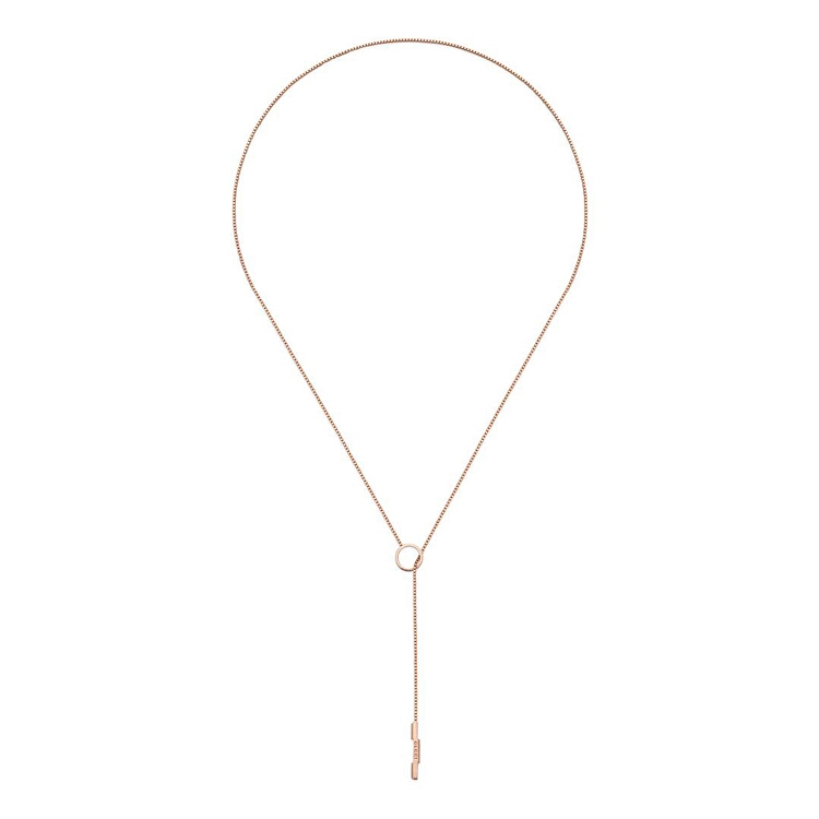 Gold Gucci Linked to Love Halskette YBB66211000200U