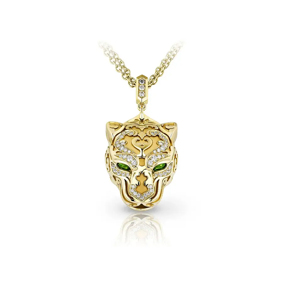 Gold Halskette Carrera y Carrera Zodaria Maxi