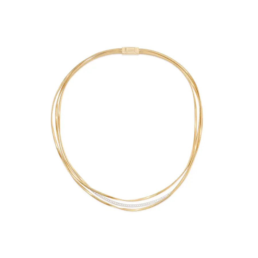 Gold Marco Bicego Marrakech Halskette CG848 B YW M5