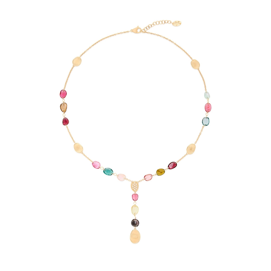 Gold Halskette Marco Bicego Lunaria Farbe CB2870-B TM01 Y