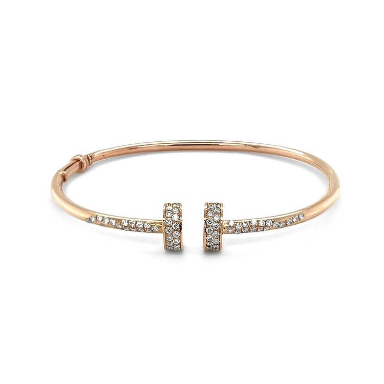 Goldarmband mit Diamanten