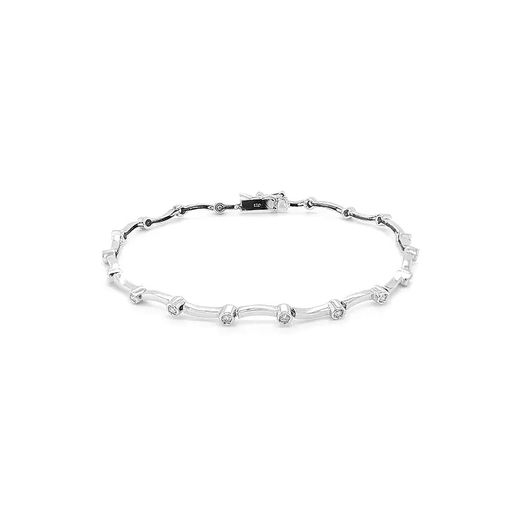 Goldarmband mit Diamanten