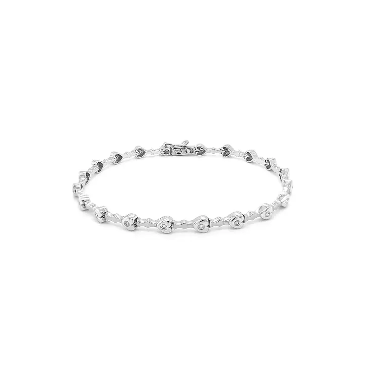 Goldarmband mit Diamanten