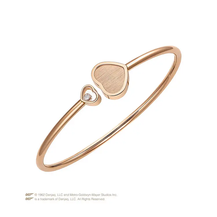 Goldarmband Chopard Happy Hearts Goldene Herzen 85A007-5021