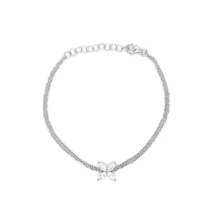 Goldarmband mit Diamanten