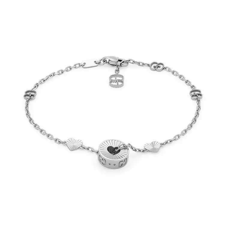 Goldfarbenes Gucci Icon-Armband YBA729383002