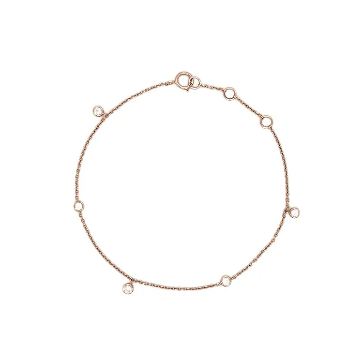 Goldarmband mit Diamanten