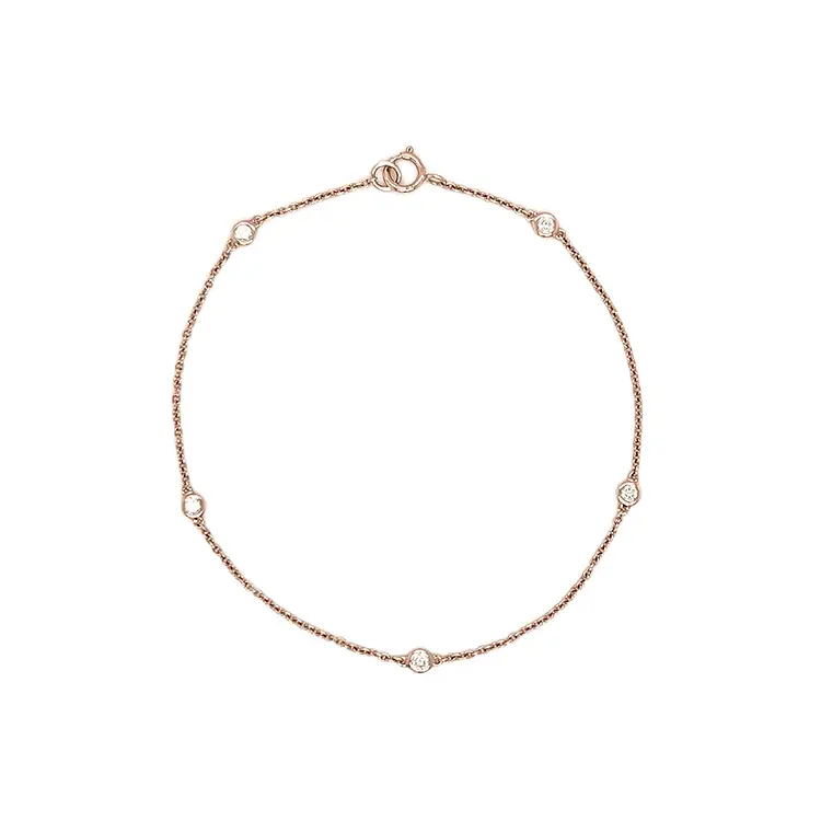 Goldarmband mit Diamanten