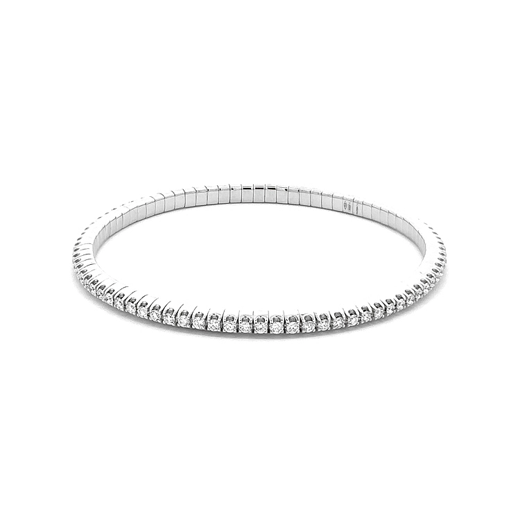 Gold-Tennisarmband mit Diamanten