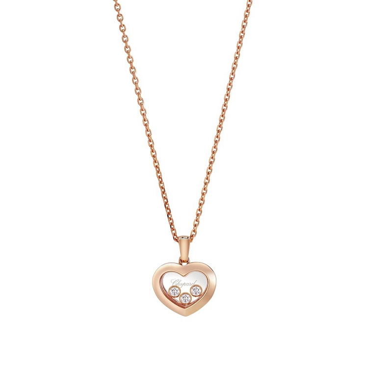 Gold-Anhänger Happy Diamonds 79A611-5001