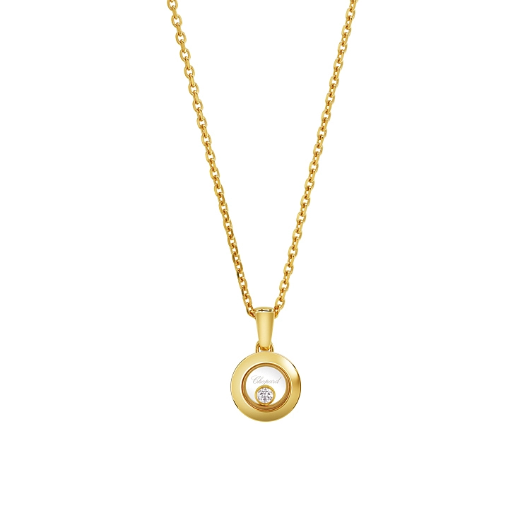 Gold-Anhänger Chopard Happy Diamonds 79A017-0001