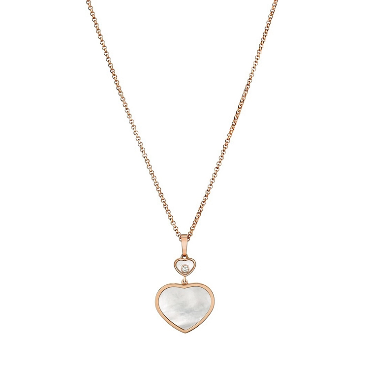 Gold-Anhänger Chopard Happy Hearts 797482-5301