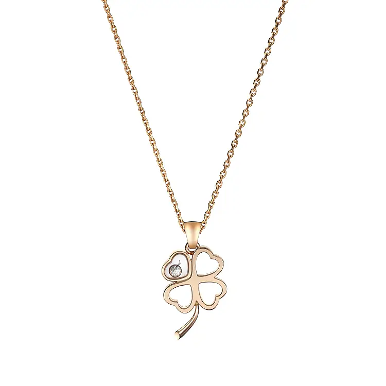 Gold-Anhänger Chopard Happy Diamonds 797862-5001