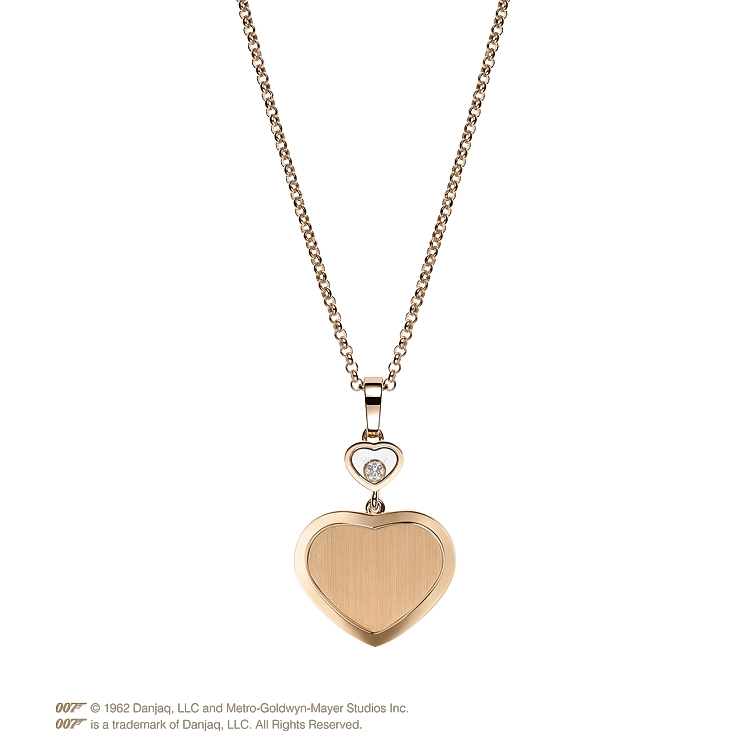 Gold-Anhänger Chopard Happy Hearts Goldene Herzen James Bond 007 79A007-5021