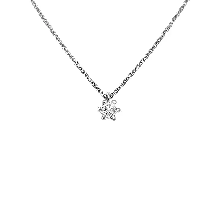 Gold-Anhänger mit Diamant