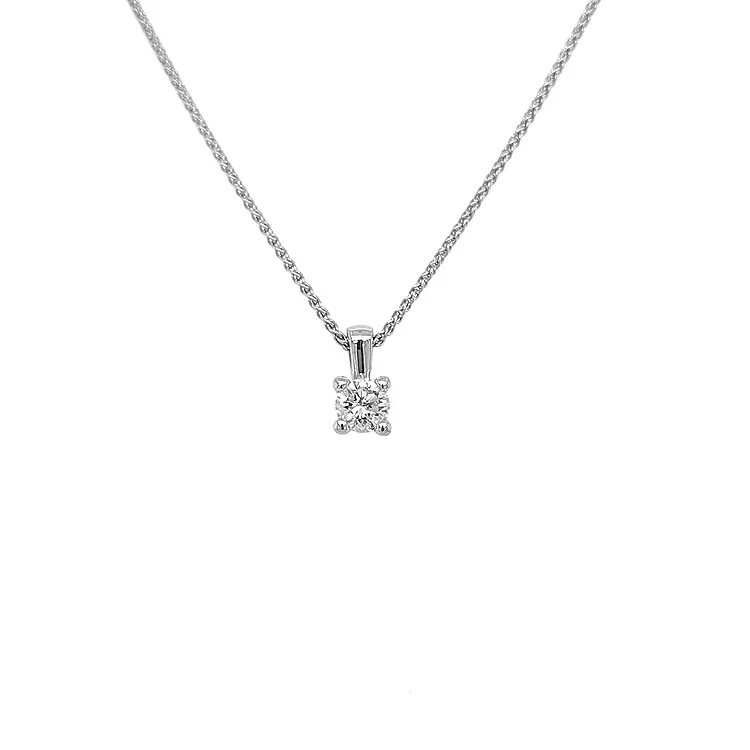 Gold-Anhänger mit Diamanten