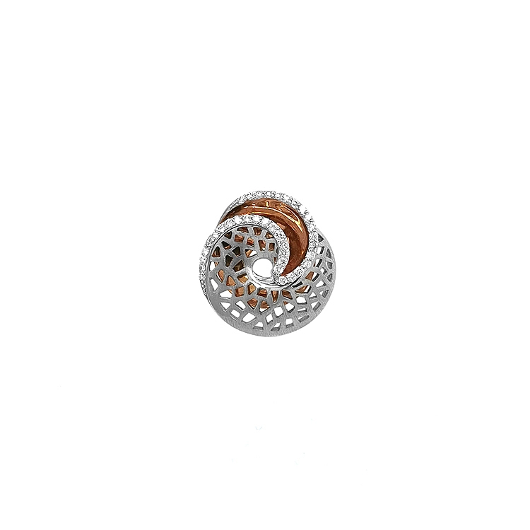 Gold-Anhänger mit Diamanten