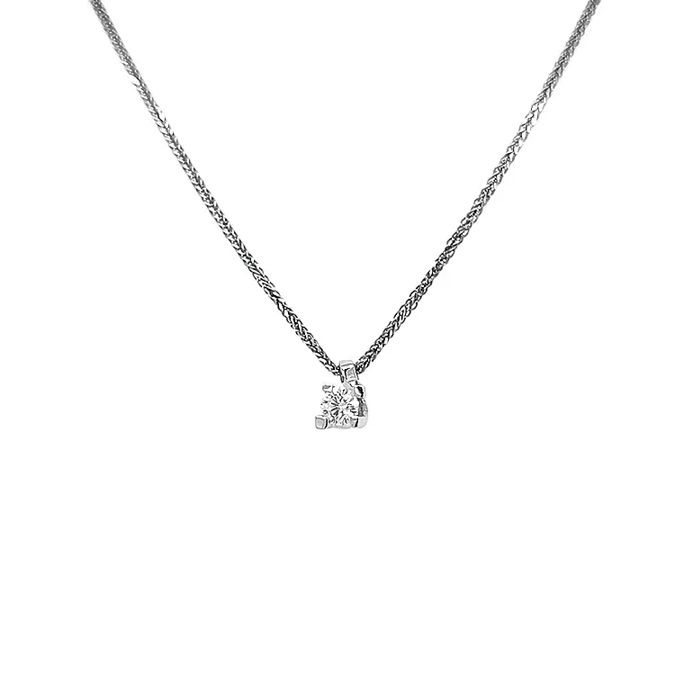 Gold-Anhänger mit Diamant