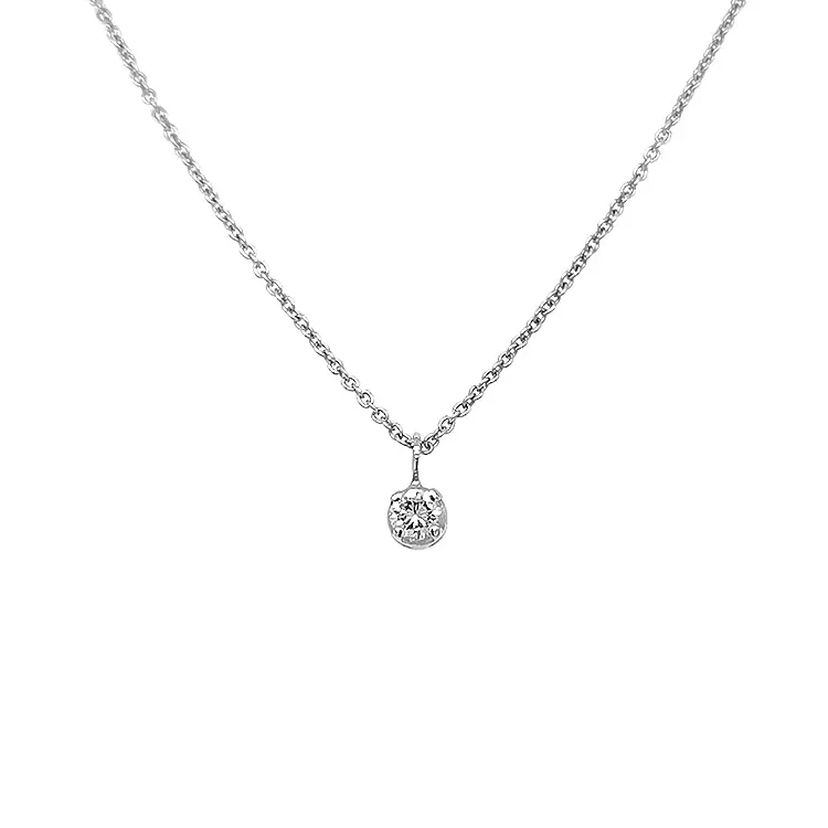 Gold-Anhänger mit Diamant