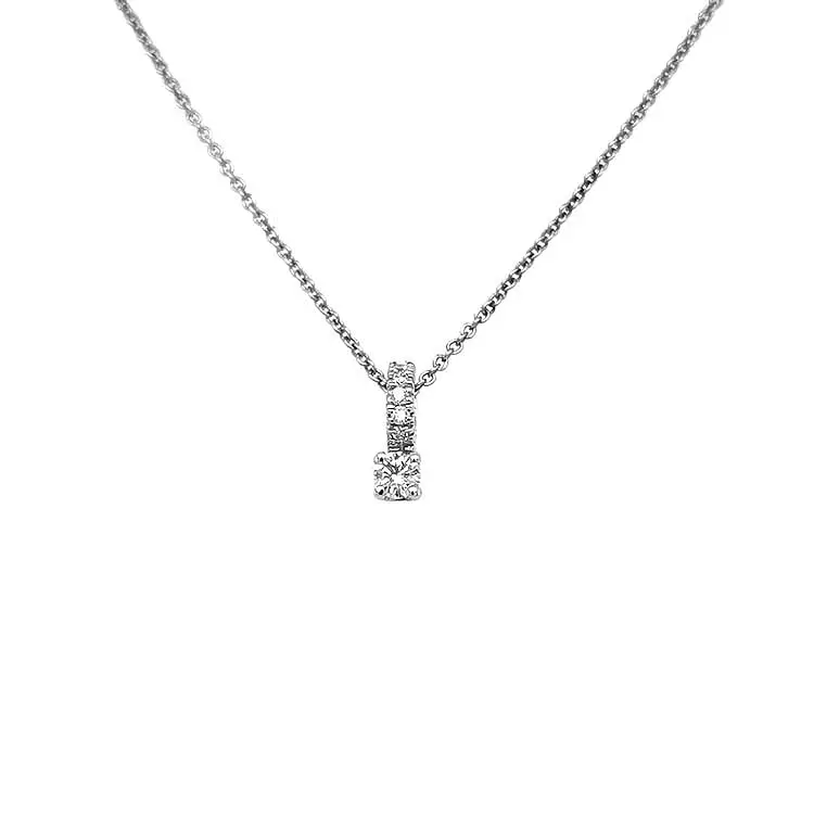 Gold-Anhänger mit Diamanten