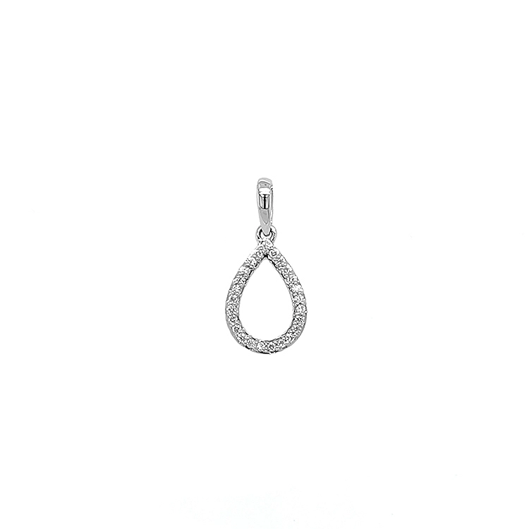 Gold-Anhänger mit Diamanten