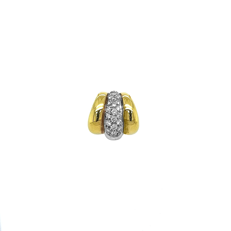 Gold-Anhänger mit Diamanten
