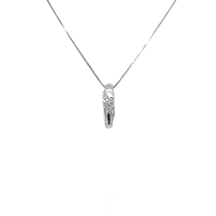 Gold-Anhänger mit Diamanten