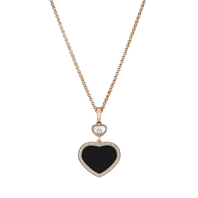 Gold-Anhänger Chopard Happy Hearts 79A074-5201