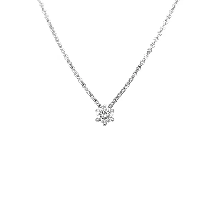 Gold-Anhänger mit Diamant