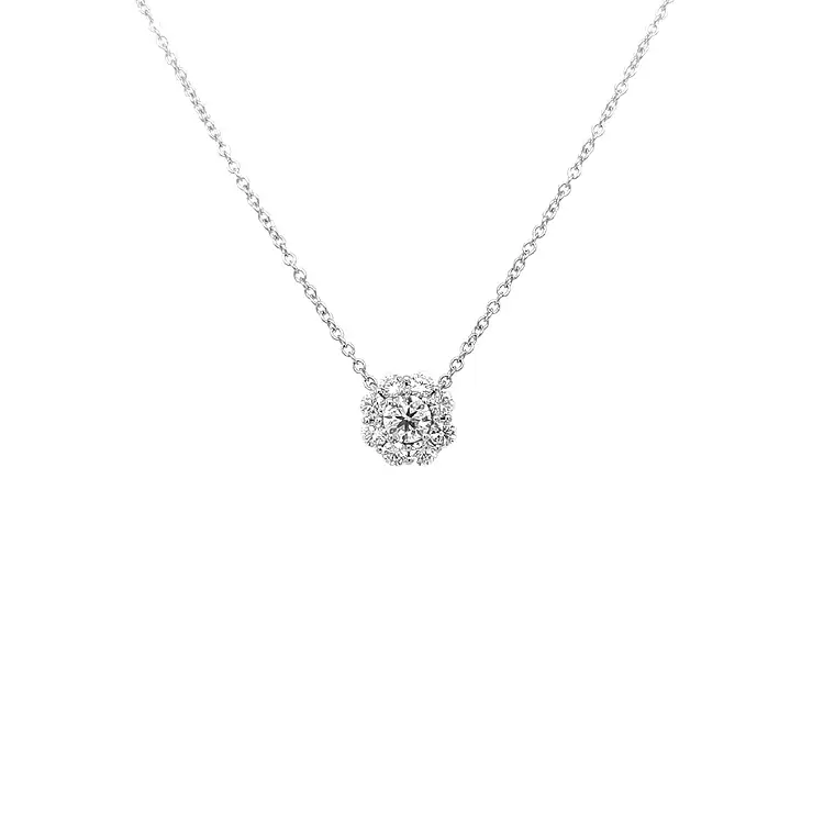 Gold-Anhänger mit Diamanten