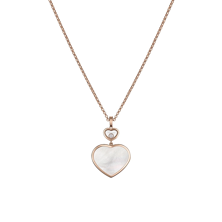 Gold-Anhänger Chopard Happy Hearts 79A075-5301