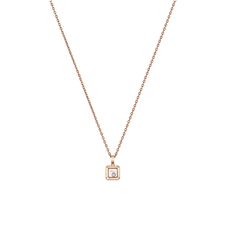 Gold-Anhänger Chopard Happy Diamonds 79A114-5001