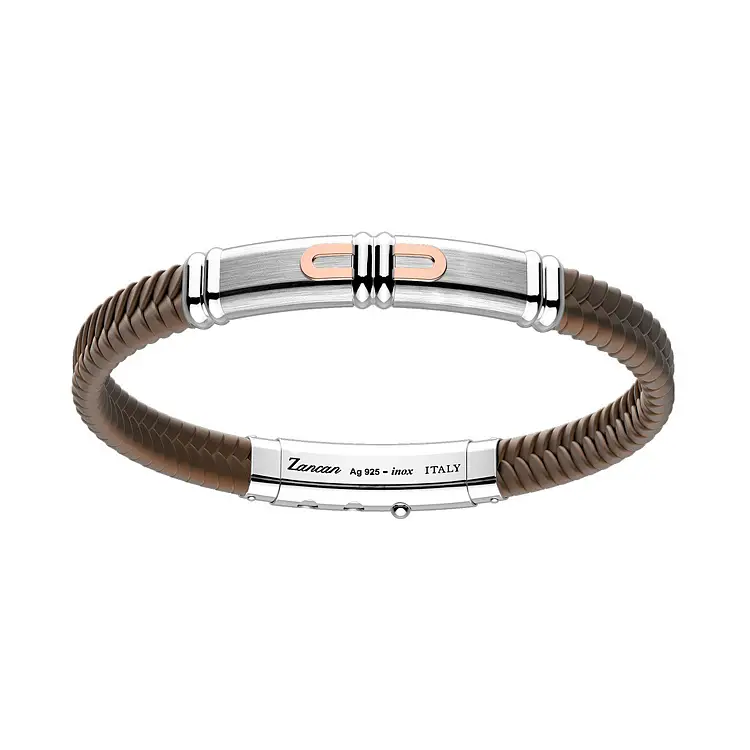 Herrenarmband Zancan Robertinox EXB931R-BR