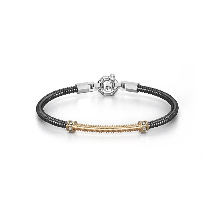 Goldarmband Baraka mit Diamanten BR334101
