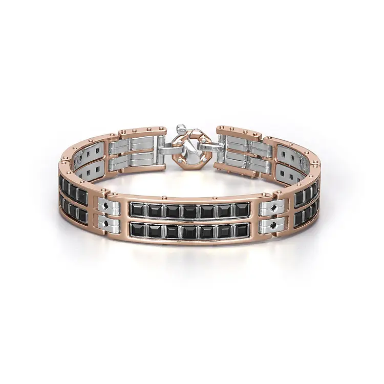 Gold Herrenarmband Baraka aus Kombinationsgold BR351011