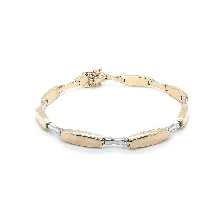 Gold-Kombi-Armband