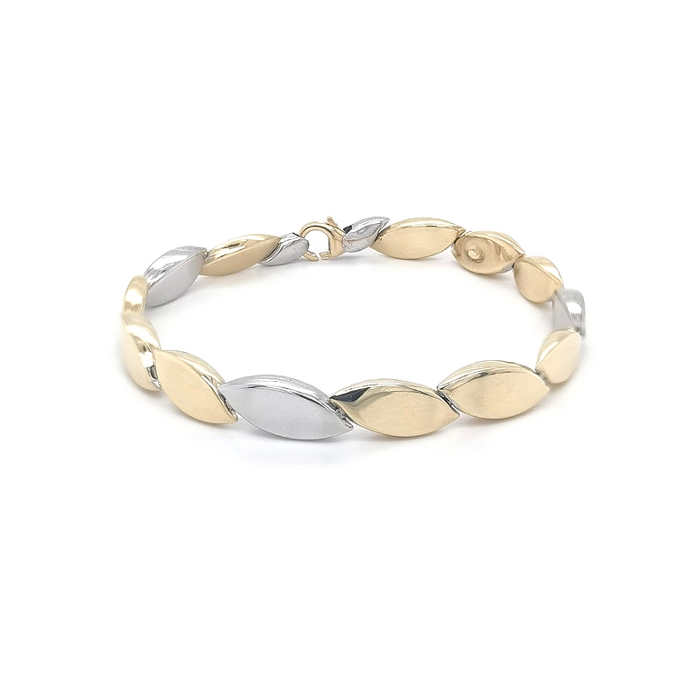 Gold-Kombi-Armband